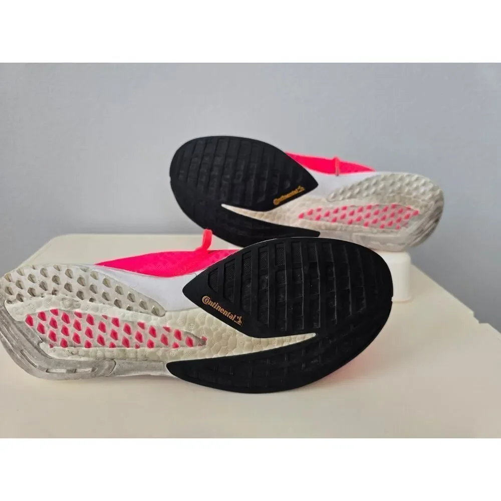 Adidas Adizero Women’s US 9.5 Pink Coral Running Shoes Athleisure Performance